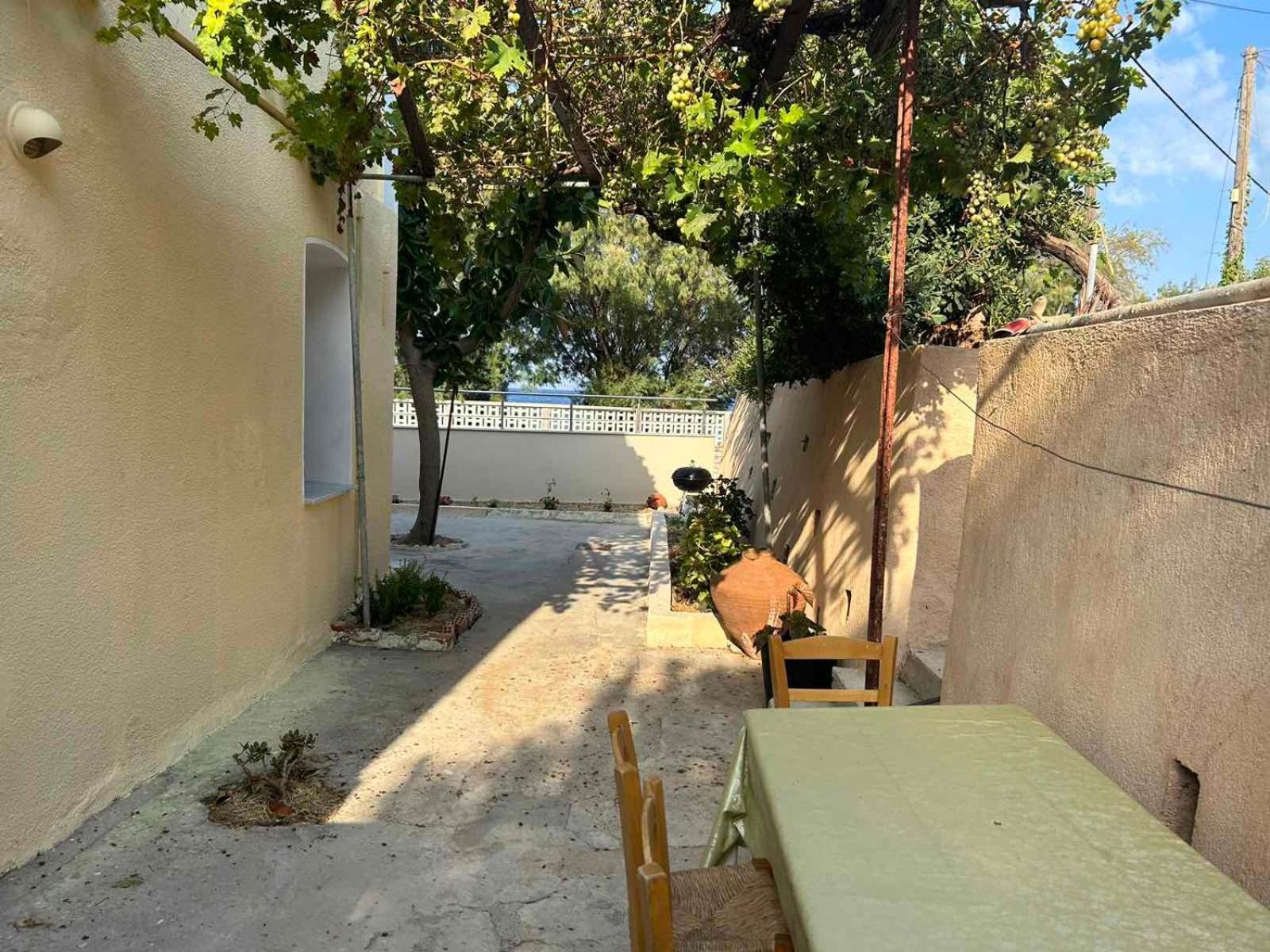 Blue Flag Award Winning Ormos Lo Beach: Home 1 Vrontádos Exterior photo
